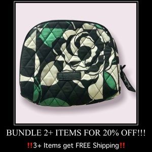 Vera Bradley Medium Zip Cosmetic in Imperial Rose